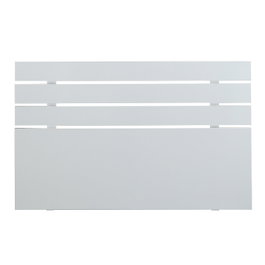 Hanah Home Cabecero Fuga 160 - Shiny White Blanco